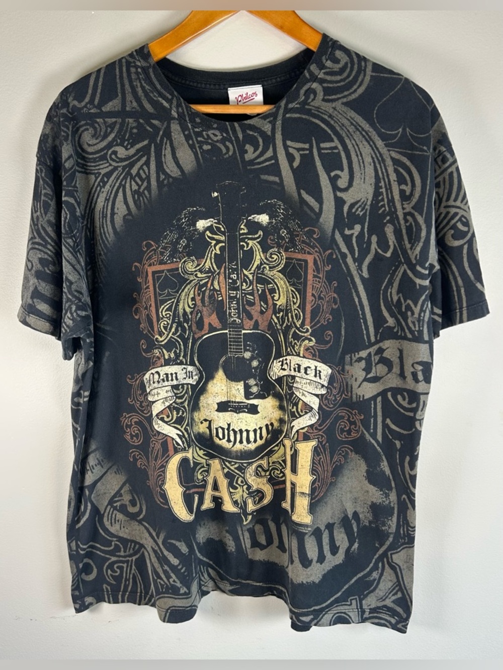 Philcos Zion Rootswear Johnny Cash Man In Black Graphic Men’s T-shirt Sz XL 2010